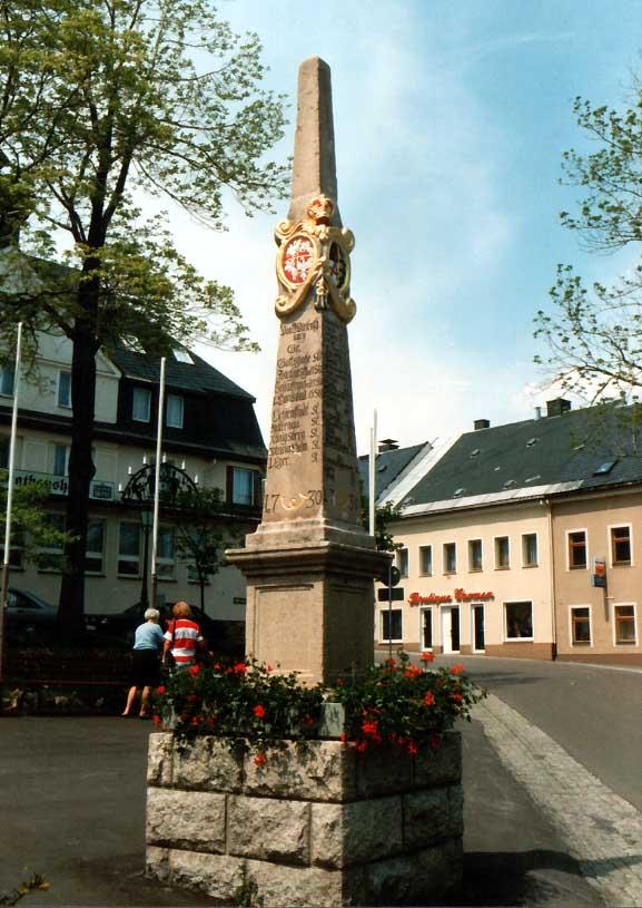 Kursächsische Postmeilensäule Oberwiesenthal
