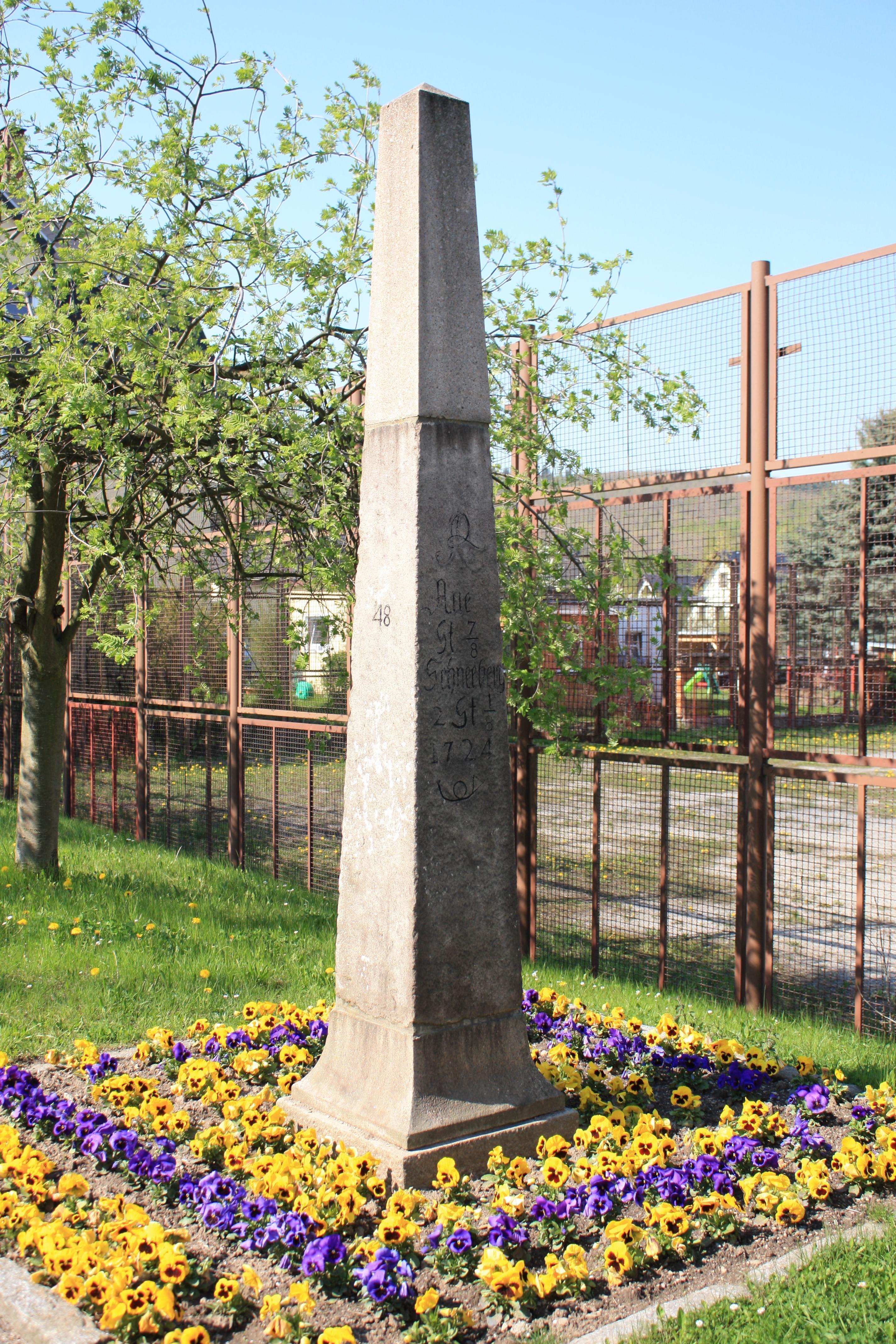 Kursächsische Postmeilensäule Lauter