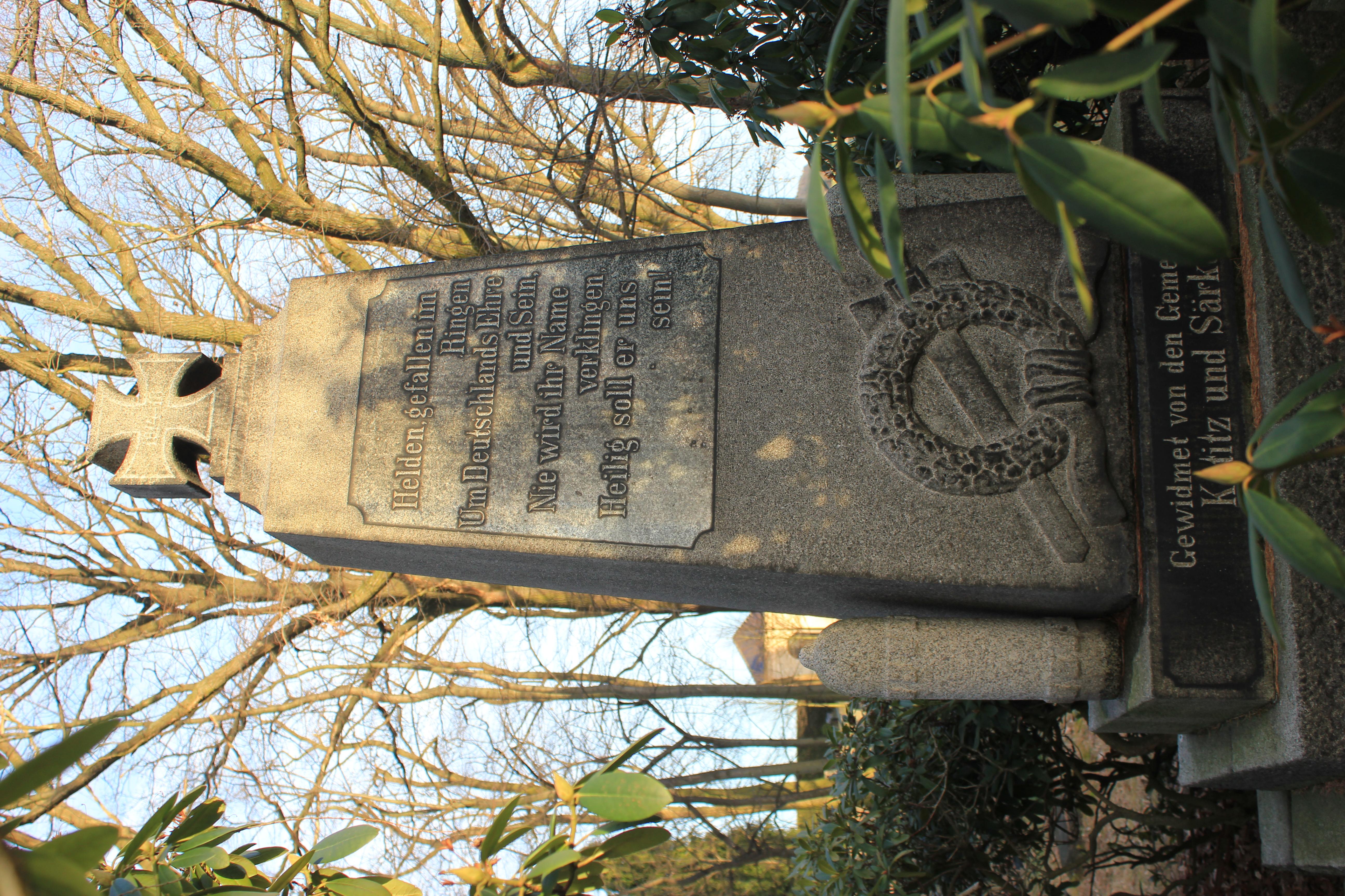 Denkmal für die Gefallenen des Ersten Weltkrieges