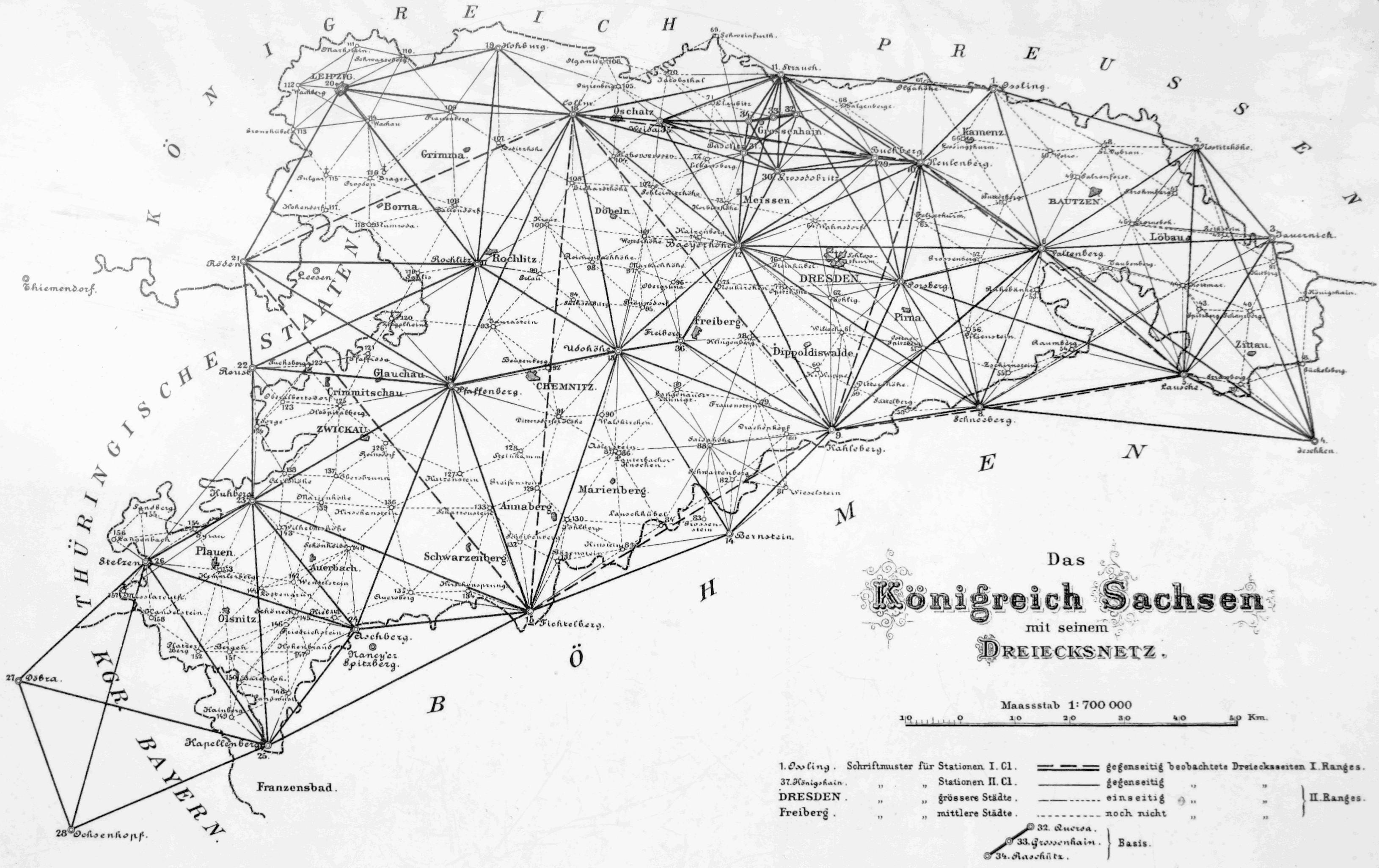 Königlich-Sächsische Triangulirung