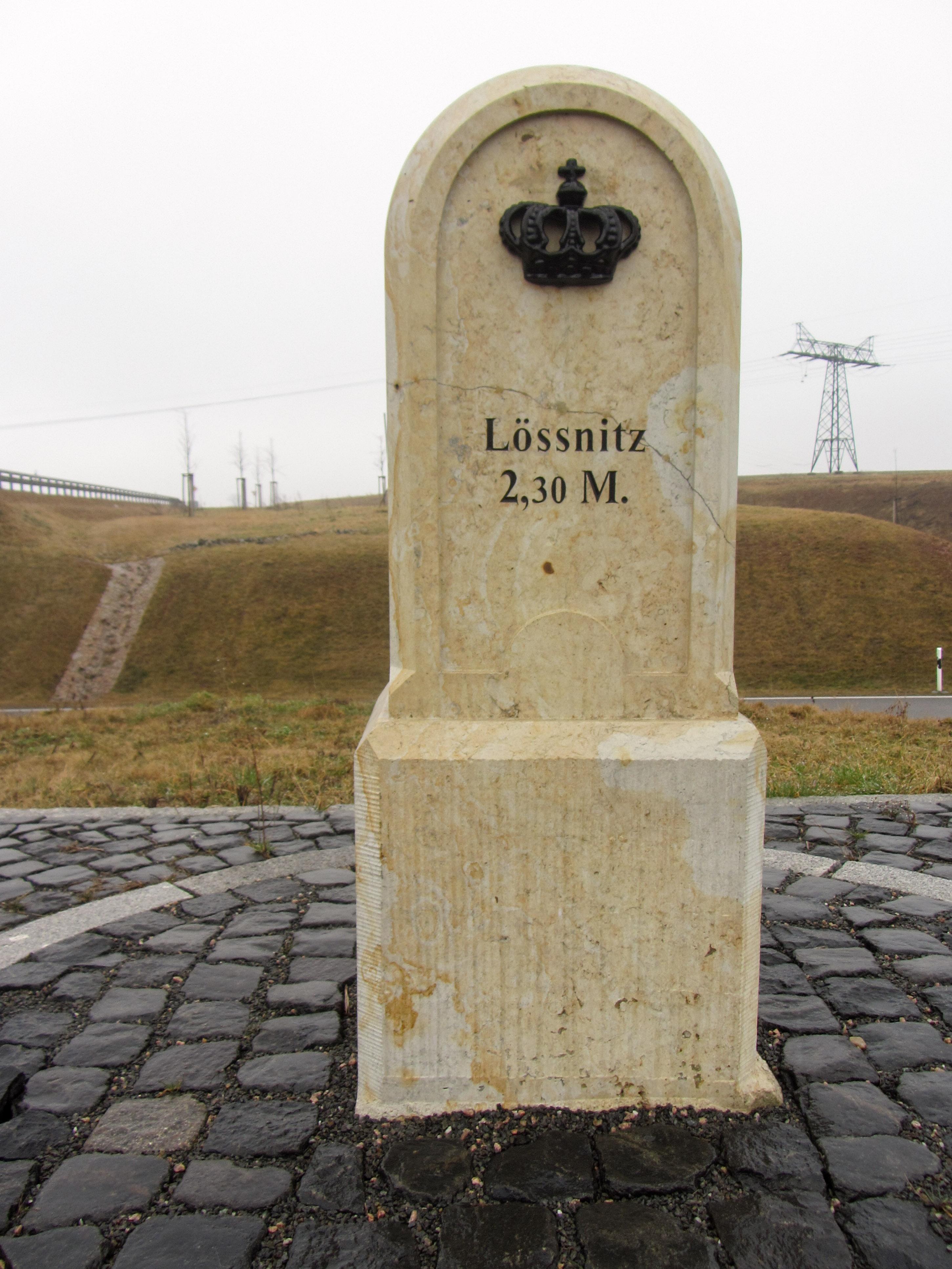 Königlich-Sächsischer Meilenstein Reinsdorf