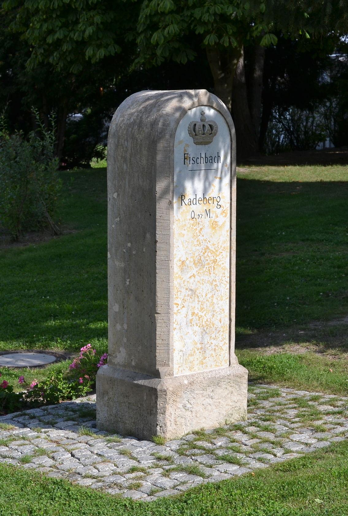 Königlich-Sächsischer Meilenstein Arnsdorf