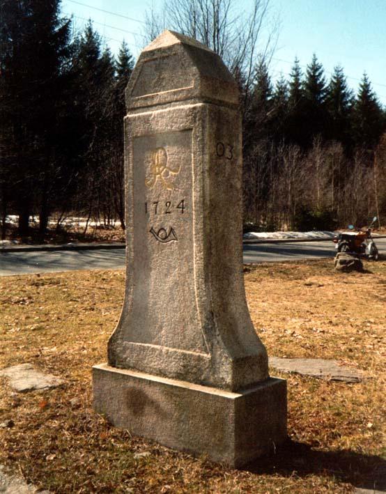 Kursächsischer Viertelmeilenstein Johanngeorgenstadt