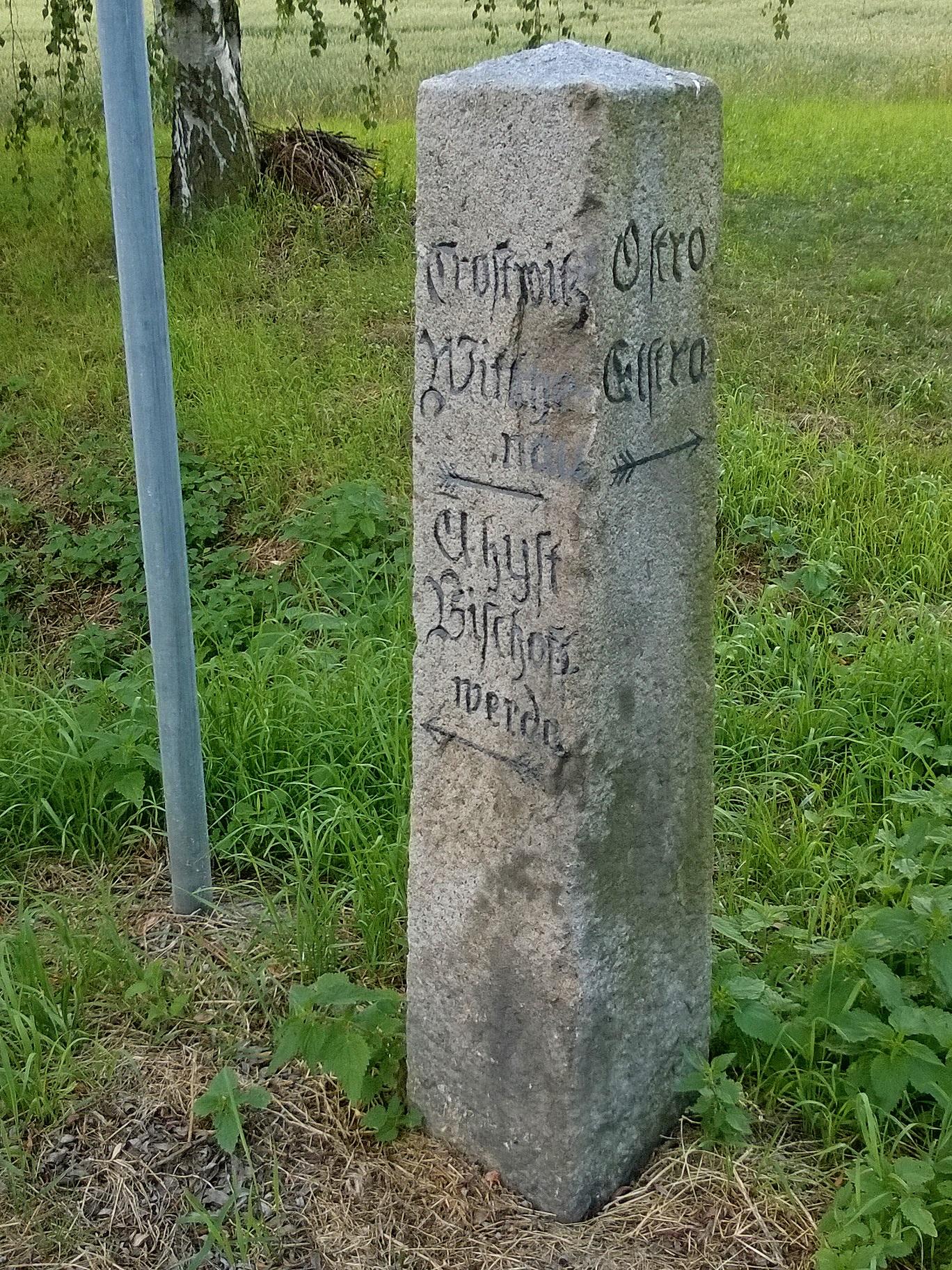 Wegestein Uhyster Straße 5