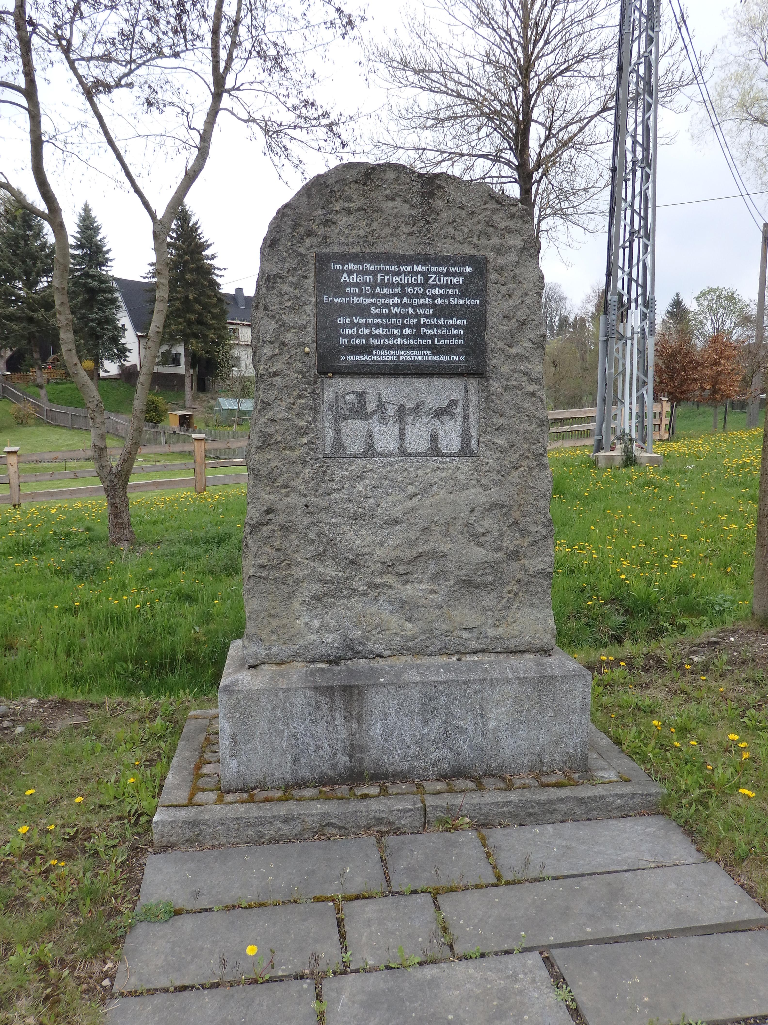 Denkmal Adam Friedrich Zurner