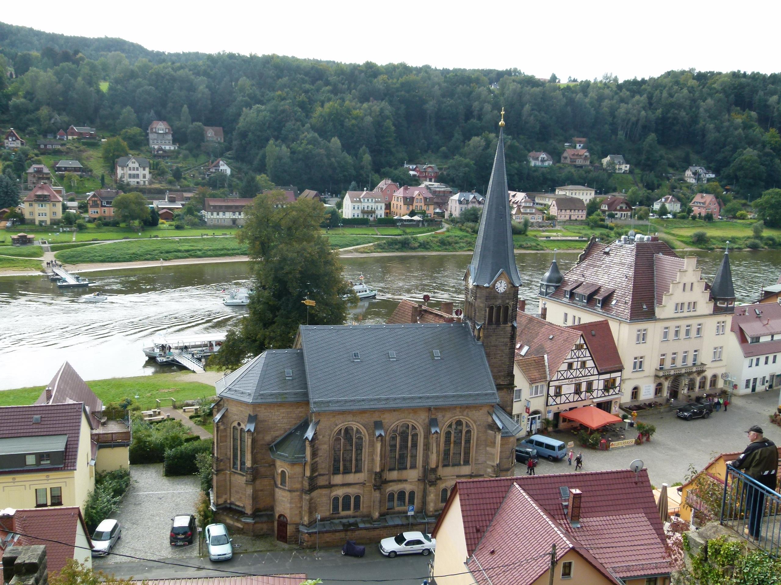 Kirche zu Stadt Wehlen