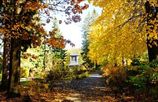 Glockenspiel mit Meißner Porzellanglocken im Ortsteil Bärenfels