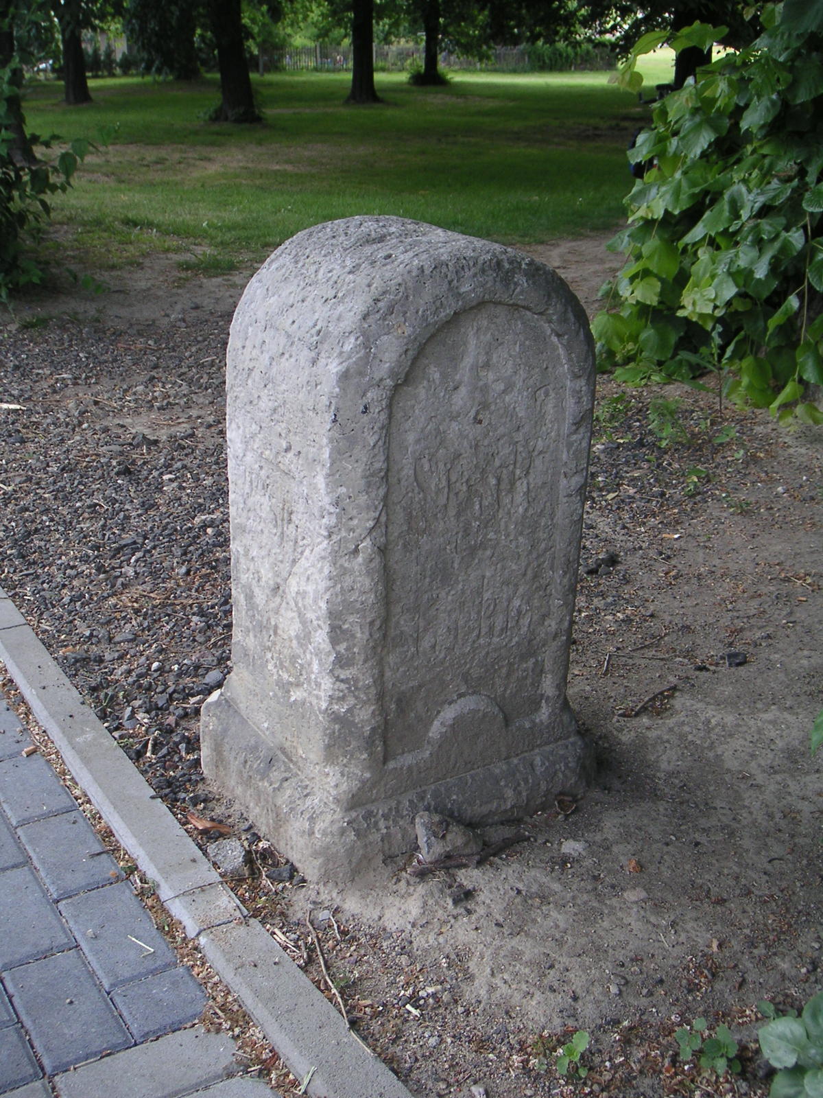 Königlich-Sächsischer Meilenstein Strehla