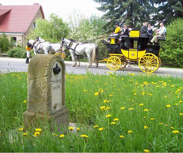 Königlich-Sächsischer Meilenstein Naundorf